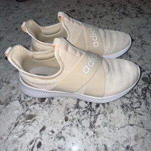 Adidas Women's Puremotion Adapt Running Shoes: Cream/Acid Orange: H02010 SZ 8 W